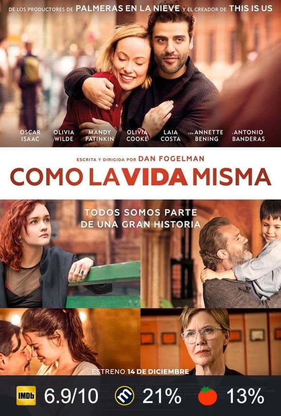 Cartel de Como la vida misma