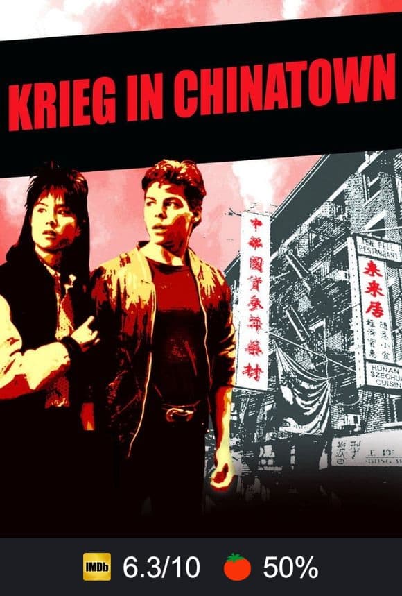 Poster von Krieg in Chinatown