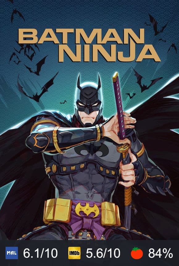Cartel de Batman Ninja