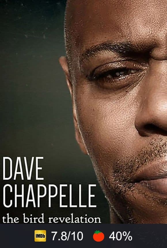 Cartel de Dave Chappelle: The Bird Revelation