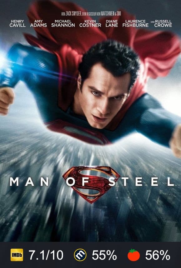 Poster von Man of Steel