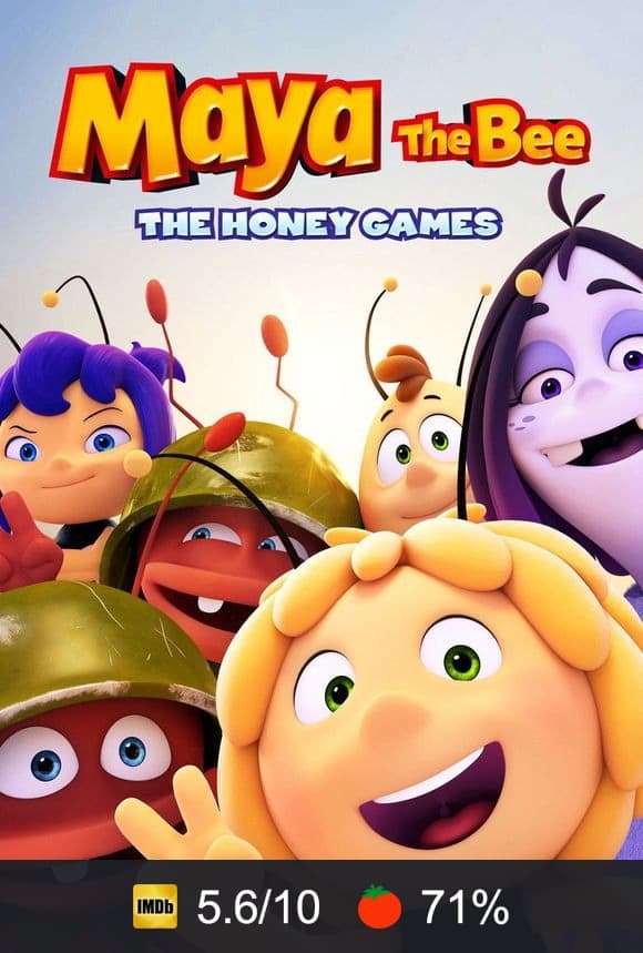 Maya the Bee: The Honey Games poster