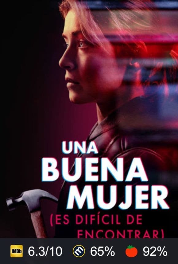Cartel de Una buena mujer es difícil de encontrar