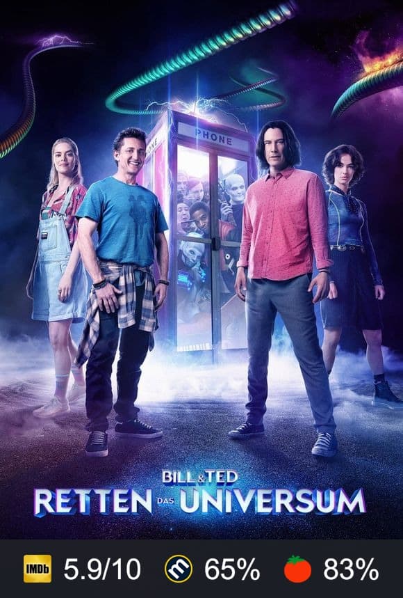 Poster von Bill & Ted retten das Universum