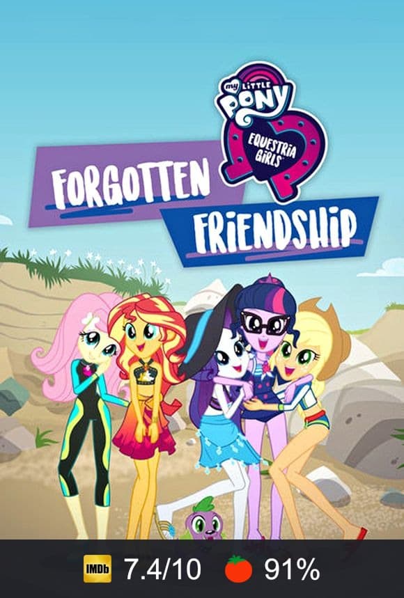 Cartel de My Little Pony: Equestria Girls - Forgotten Friendship