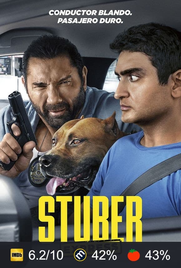 Cartel de Stuber Express