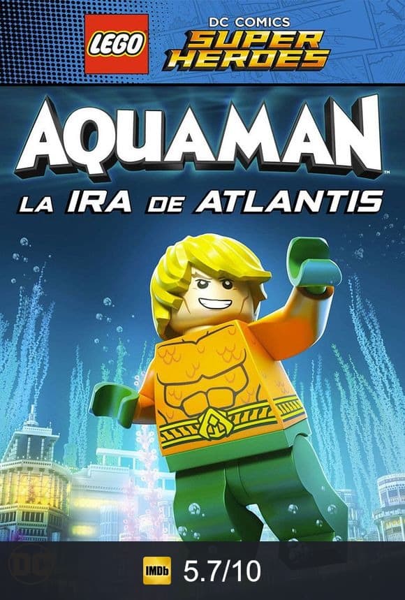 Cartel de LEGO DC Super Heroes: Aquaman: la ira de Atlantis