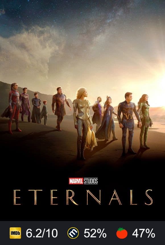 Cartel de Eternals