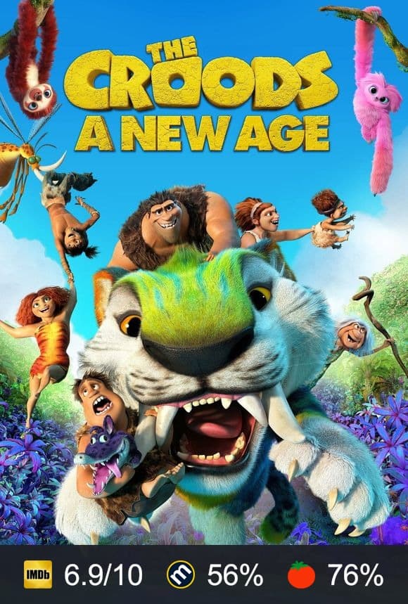 The Croods: A New Age poster