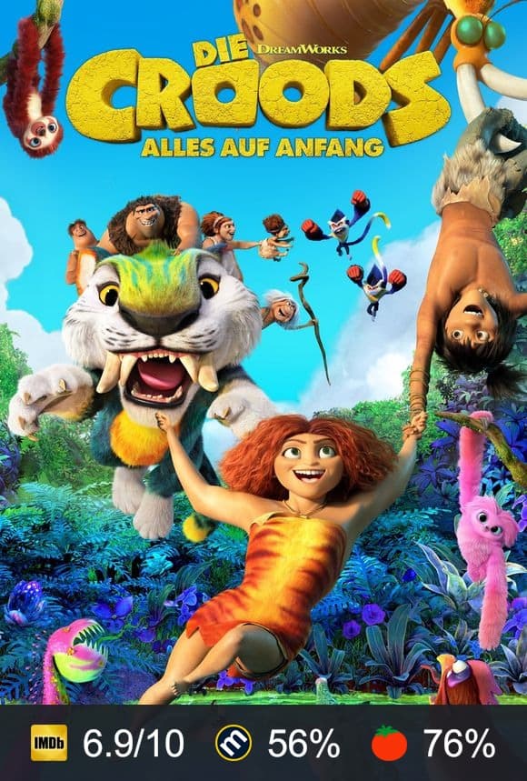 Poster von Die Croods - Alles auf Anfang