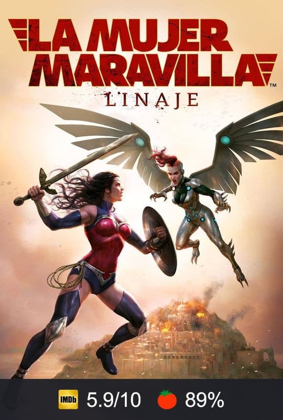 Cartel de Wonder Woman: Linaje