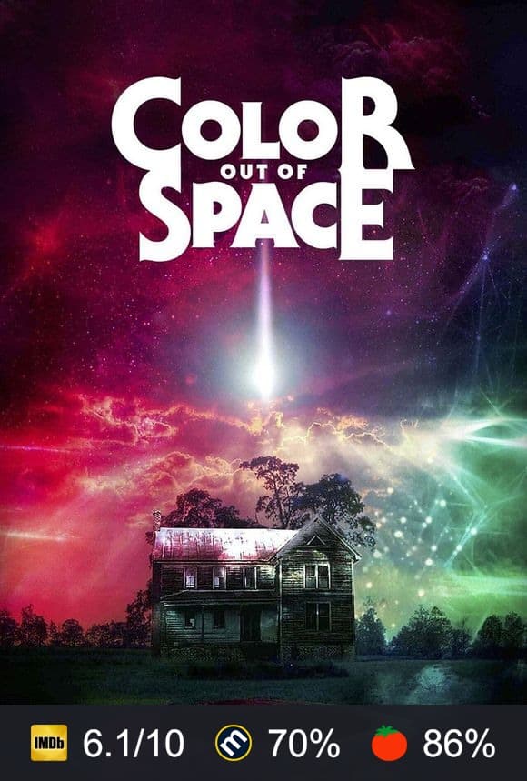 Cartel de Color Out of Space