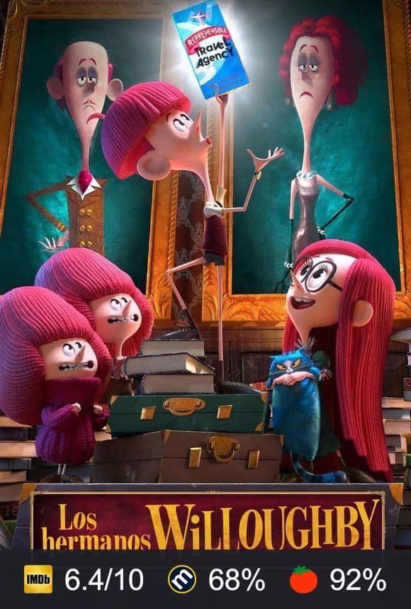 Cartel de Los hermanos Willoughby