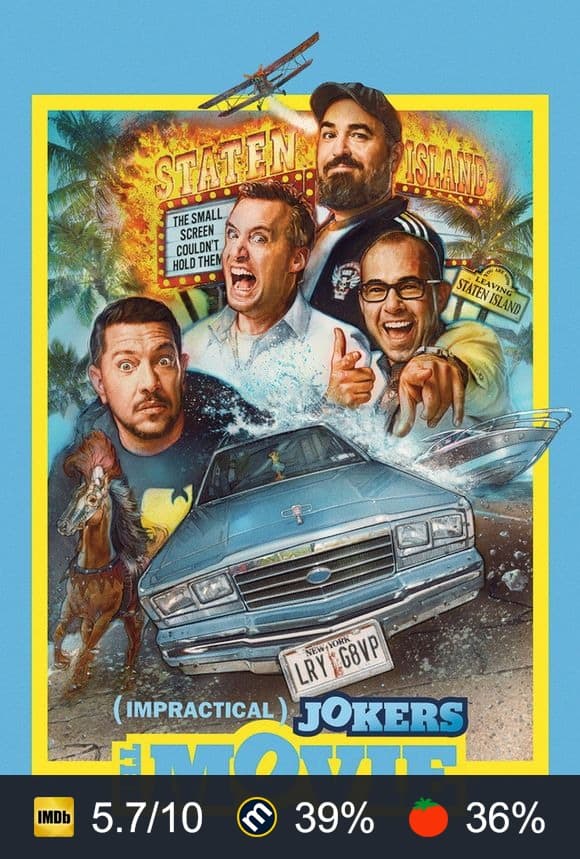 Impractical Jokers: The Movie poster