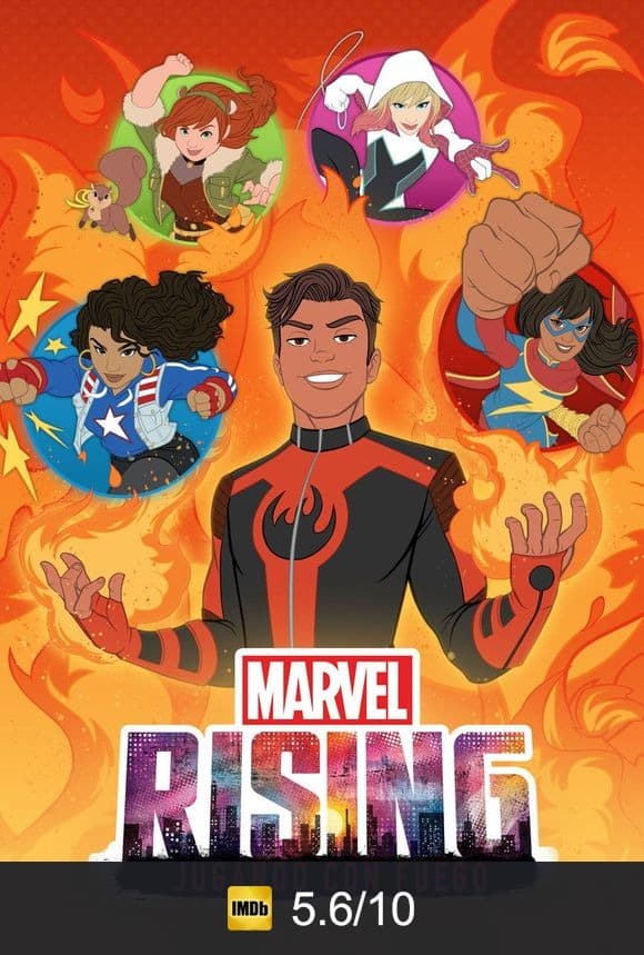 Cartel de Marvel Rising: Jugando Con Fuego