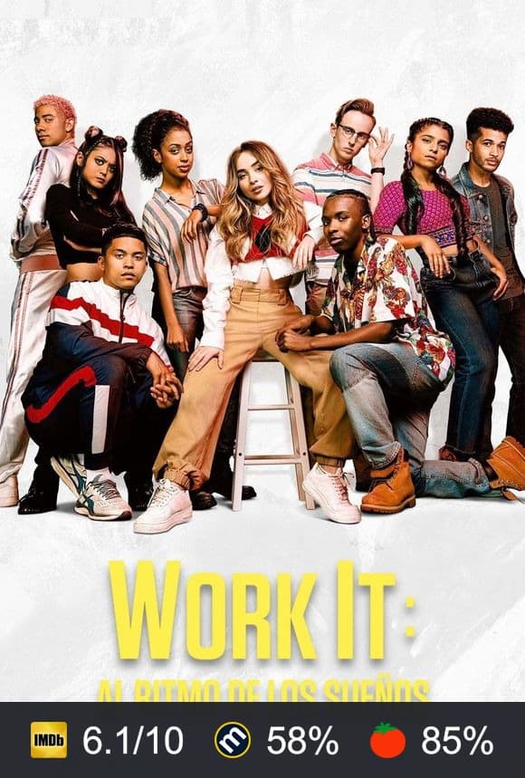 Cartel de Work It: Al ritmo de los sueños