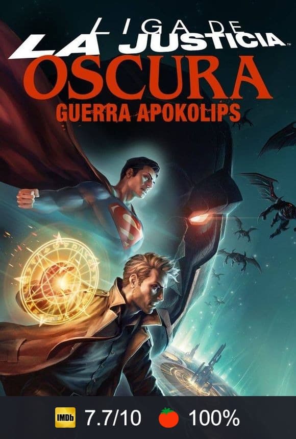 Cartel de Liga de la Justicia Oscura: La Guerra Apokolips