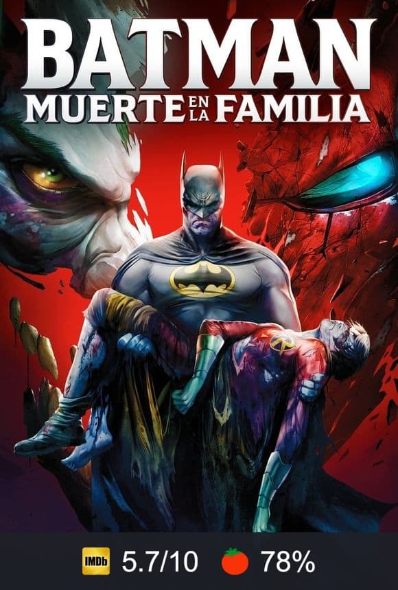 Cartel de Batman: Death in the Family