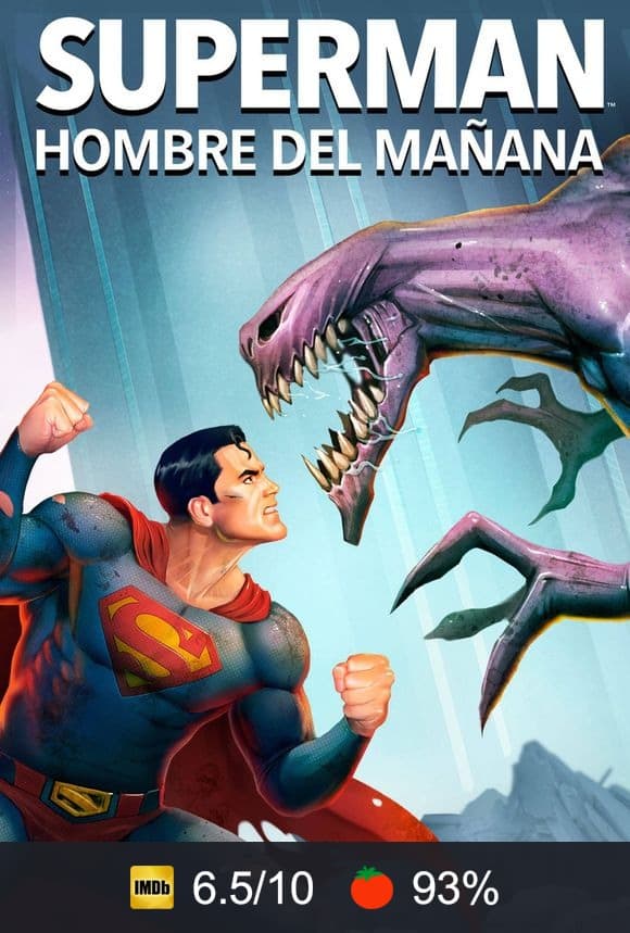 Cartel de Superman: El hombre del mañana