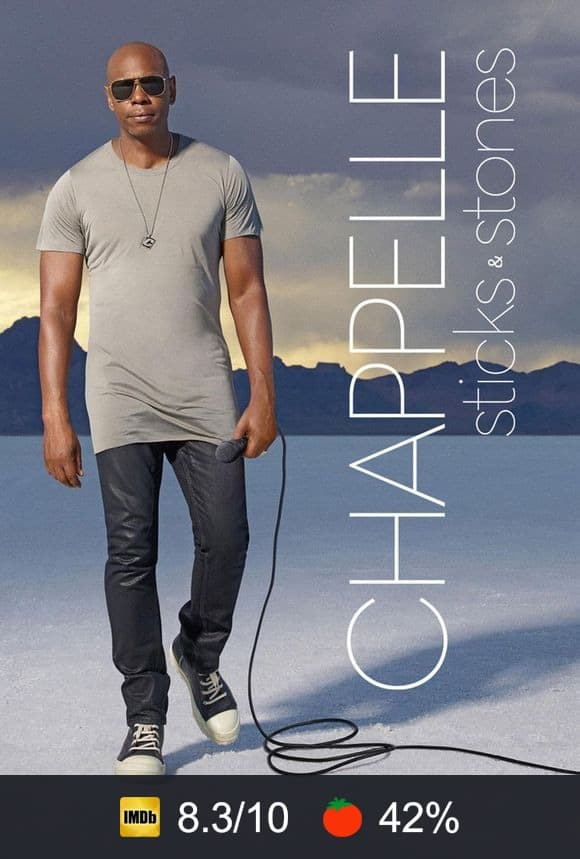 Cartel de Dave Chappelle: Sticks & Stones