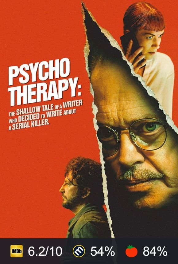 Psycho Therapy: The Shallow Tale of a Writer Who Decided to Write About a Serial Killer poster