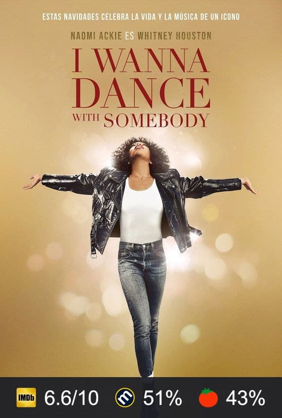 Cartel de Whitney Houston: I Wanna Dance with Somebody