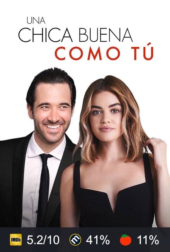 Cartel de Una chica buena como tú