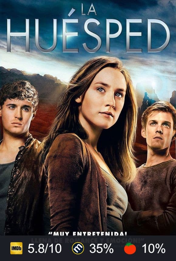 Cartel de La huésped