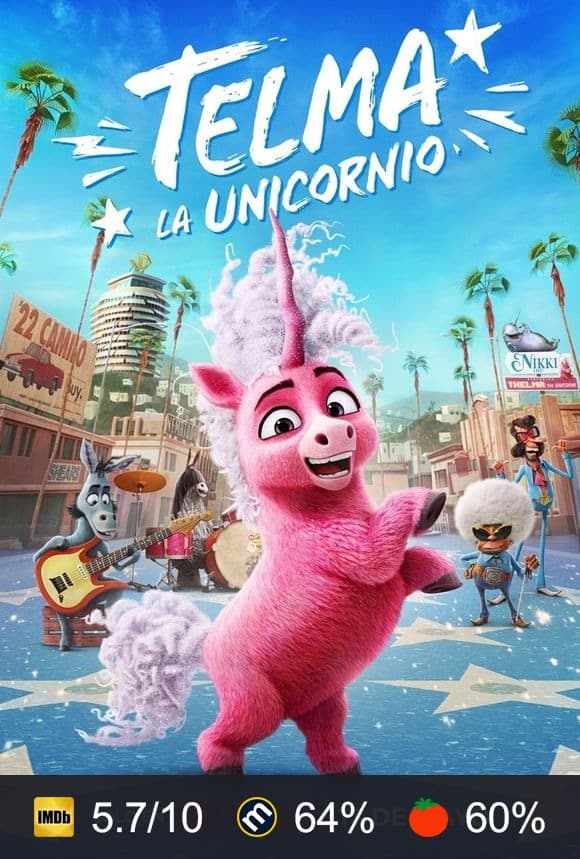 Cartel de Telma, la unicornio