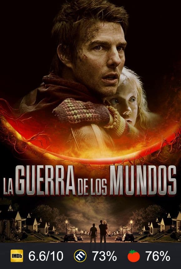 Cartel de La guerra de los mundos