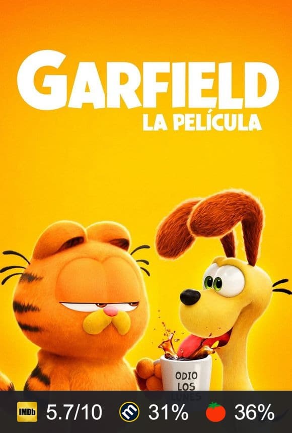 Cartel de Garfield: La película