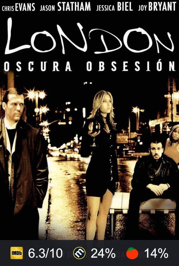 Cartel de London: Oscura obsesión
