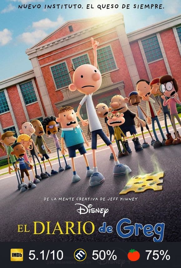 Cartel de El diario de Greg