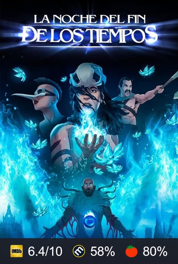 Cartel de La noche del fin de los tiempos