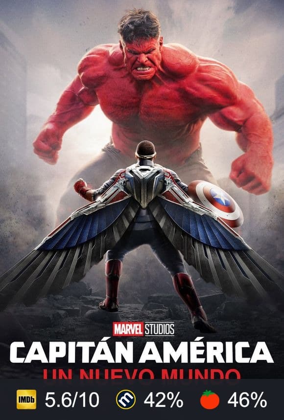 Cartel de Capitán América: Brave New World