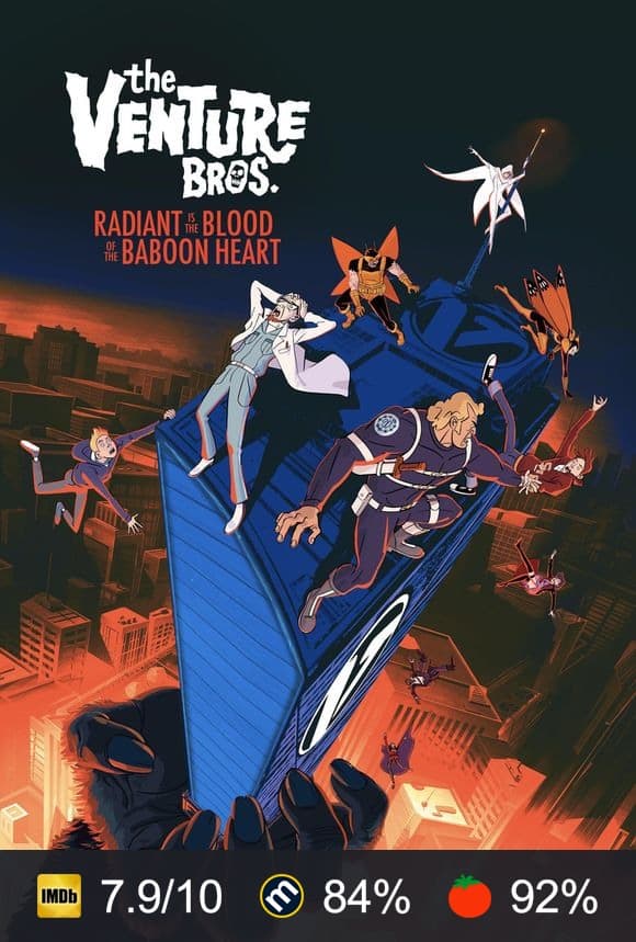 The Venture Bros.: Radiant Is the Blood of the Baboon Heart poster