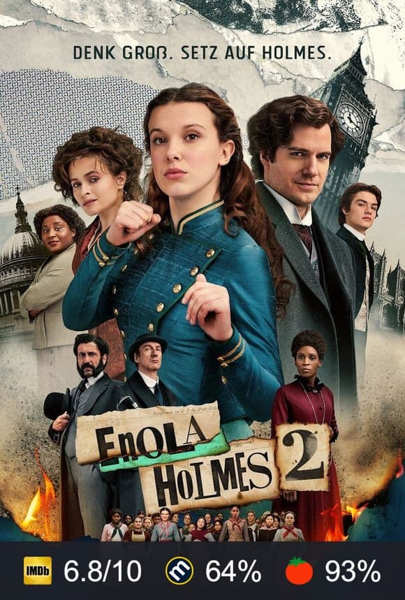 Poster von Enola Holmes 2