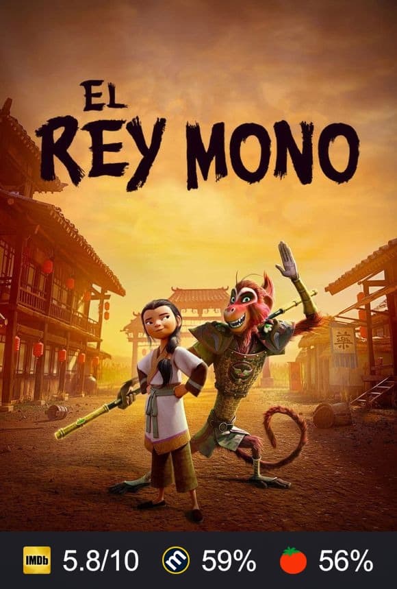 Cartel de El rey mono