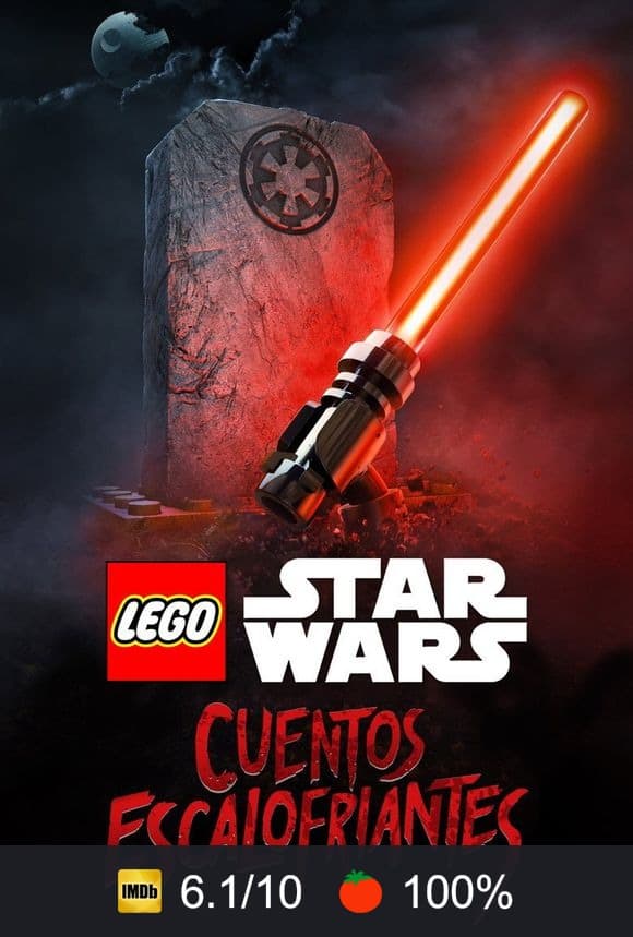 Cartel de LEGO Star Wars Cuentos escalofriantes