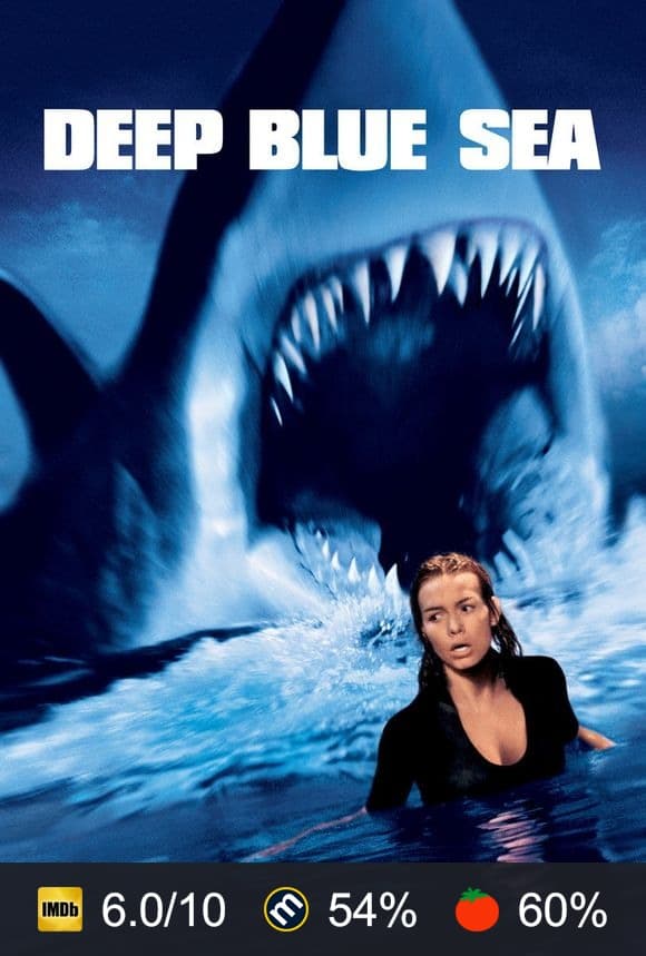 Poster von Deep Blue Sea