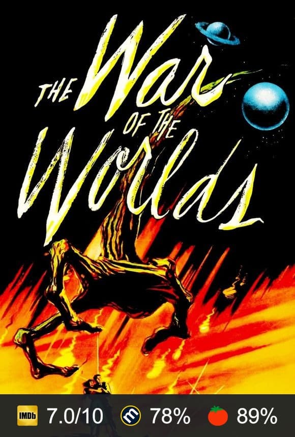 The War of the Worlds poster