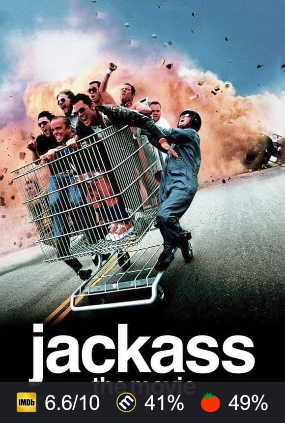 Jackass: The Movie poster