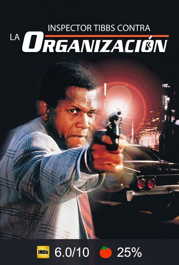 Cartel de El inspector Tibbs contra la organización
