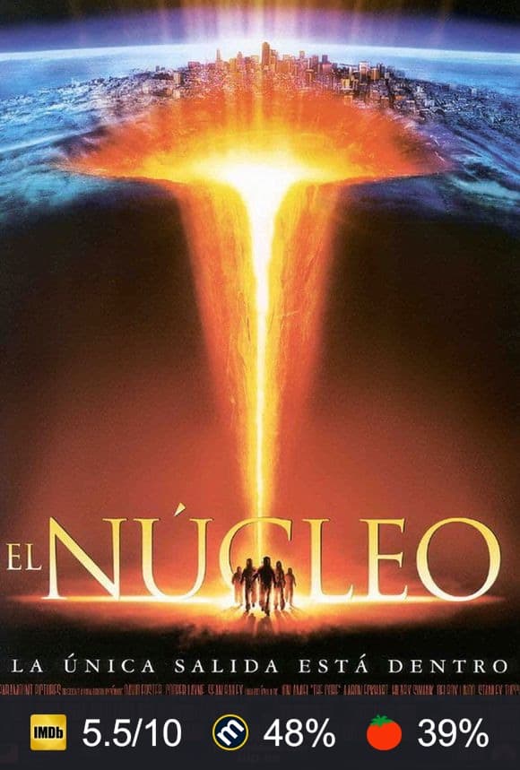 Cartel de El núcleo