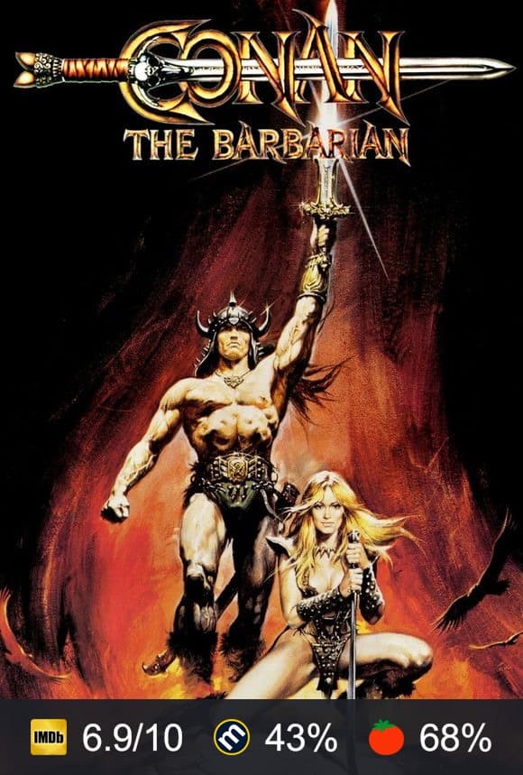 Conan the Barbarian poster
