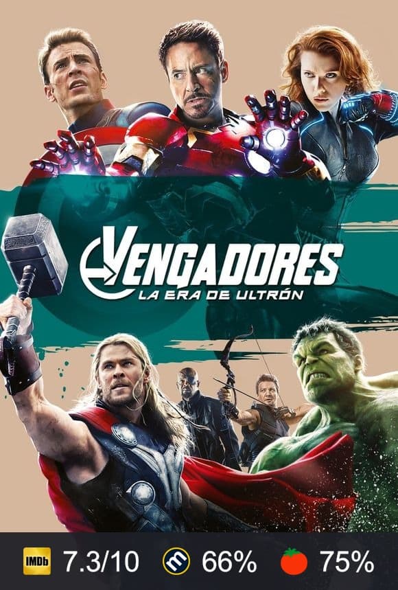 Cartel de Vengadores: La era de Ultrón
