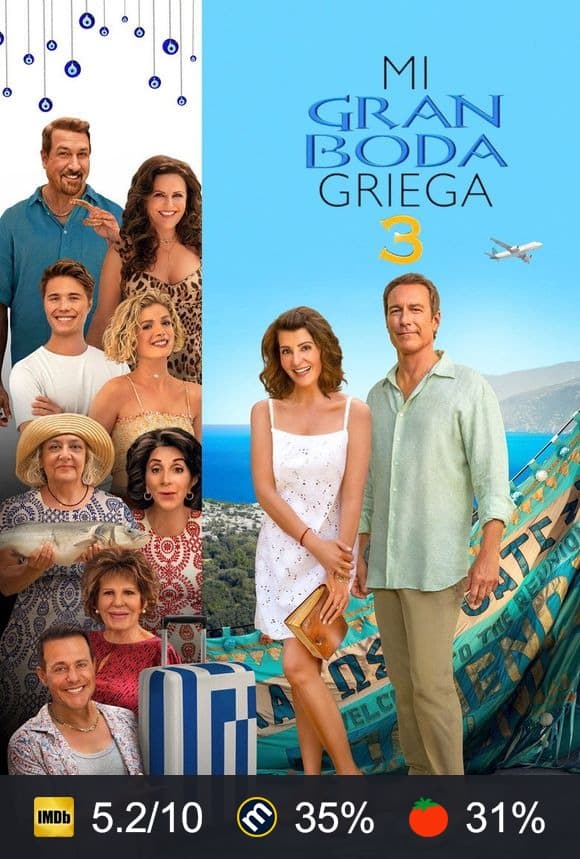 Cartel de Mi gran boda griega 3
