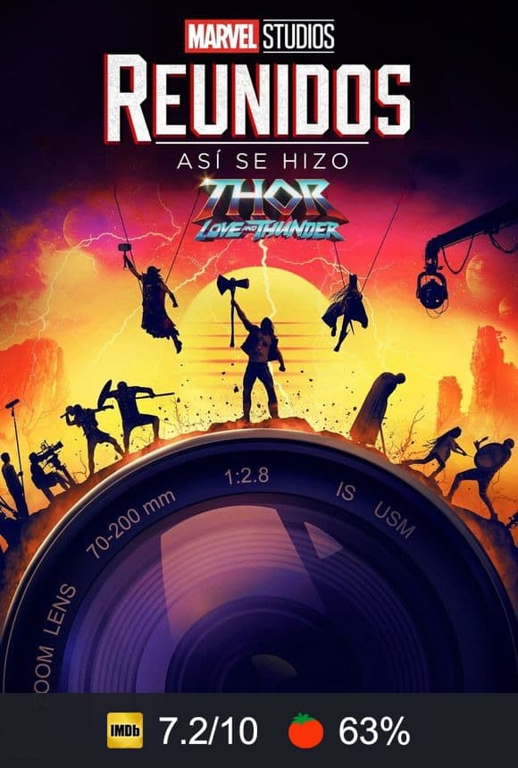 Cartel de Reunidos: Así se hizo Thor: Love and Thunder