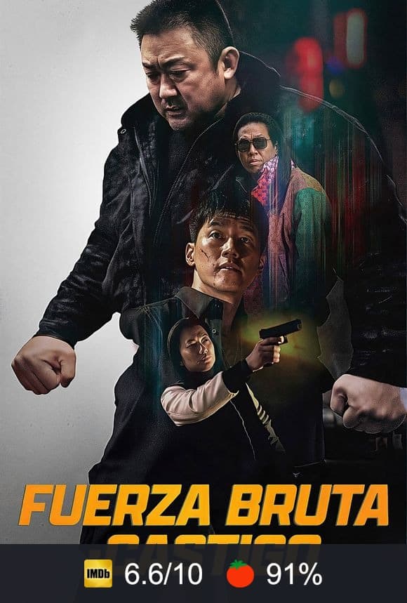 Cartel de Fuerza bruta: Castigo