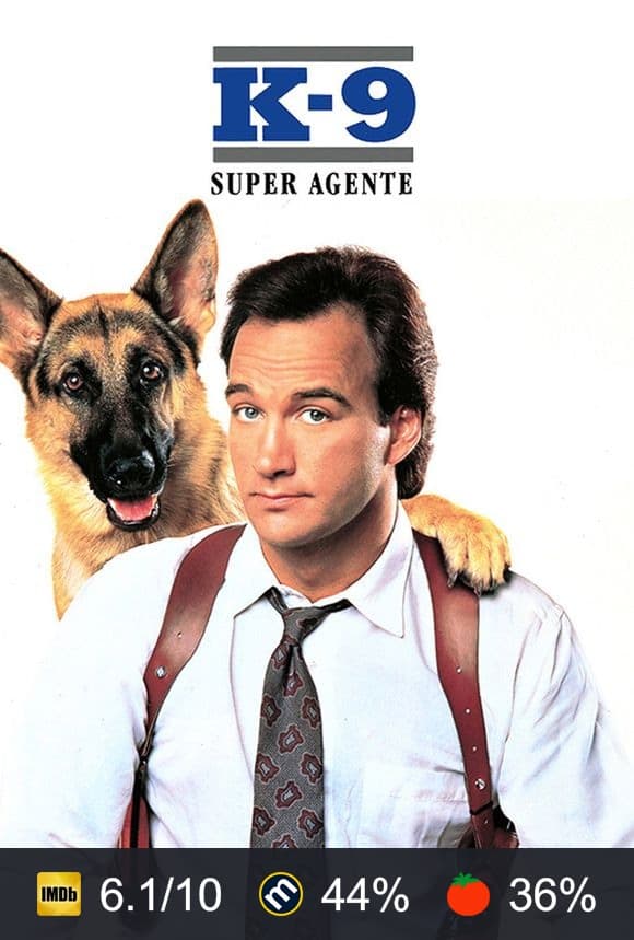 Cartel de Superagente K-9